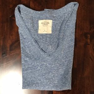 v-neck abercrombie and fitch shirt